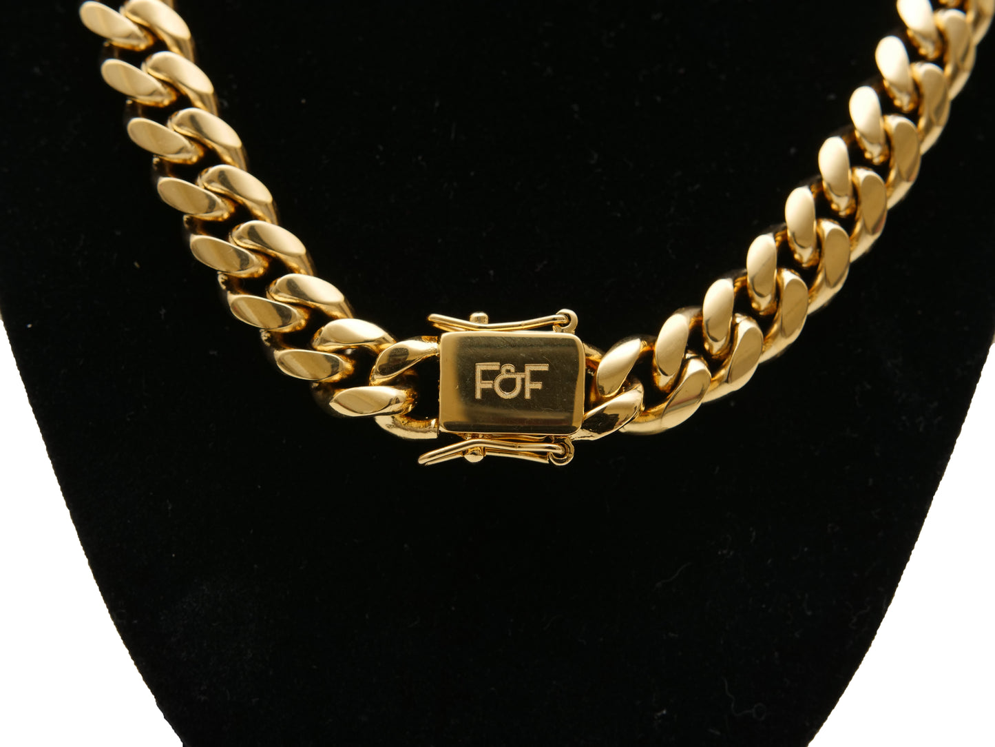 Hip-Hop Inspired 10mm Cuban Link Chain