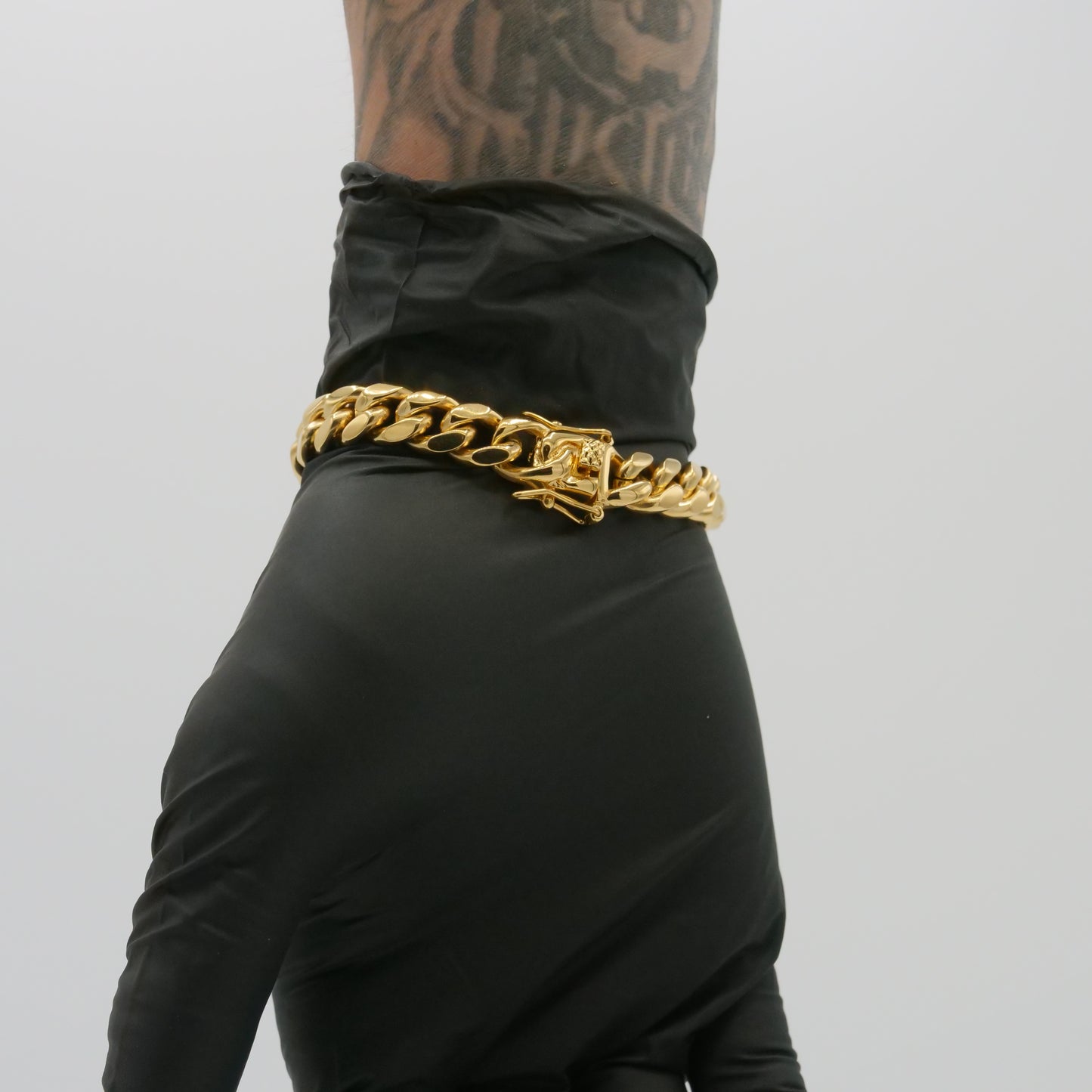 Hip-Hop Inspired 10mm Cuban Link Bracelet